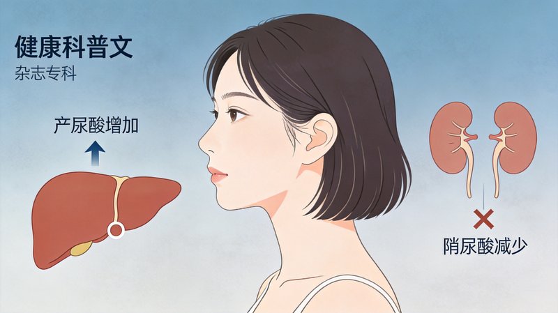 酒精升尿酸机制