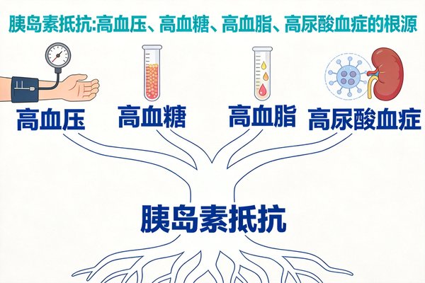 胰岛素抵抗是四高共同根源