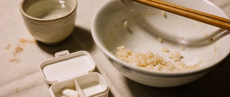 餐后服药